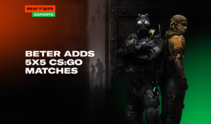 BETER adds CS:GO 5×5 matches to its Esports portfolio
