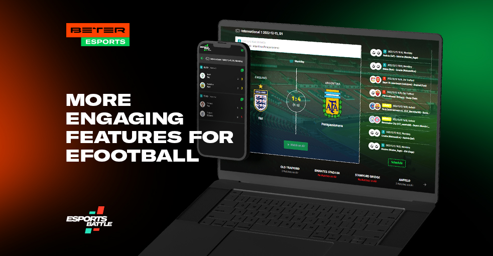 More features for efootball