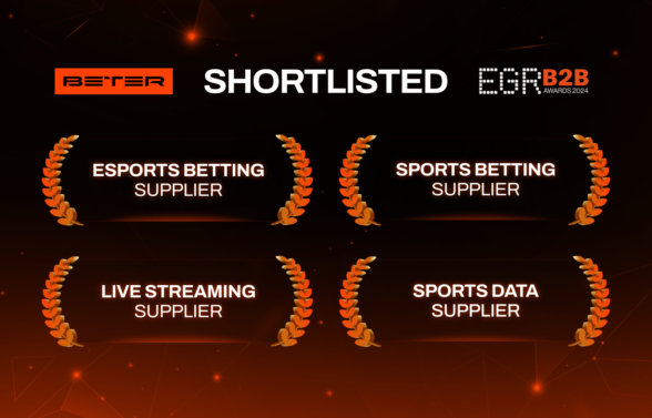 BETER is shortlisted in 4 categories at EGR B2B Awards 2024