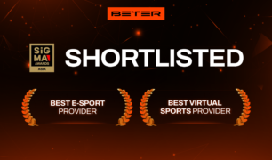 BETER shortlisted in SiGMA Asia Awards