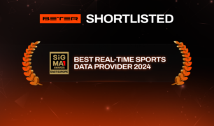 BETER shortlisted for Best Real-Time Sports Data Provider at SiGMA Awards East Europe