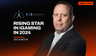 BETER CEO Gal Ehrlich Named 2024 Rising Star in iGaming at European iGaming Excellence Awards