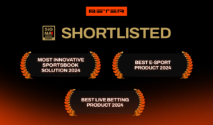 BETER shortlisted for three categories at SiGMA Awards Europe 2024