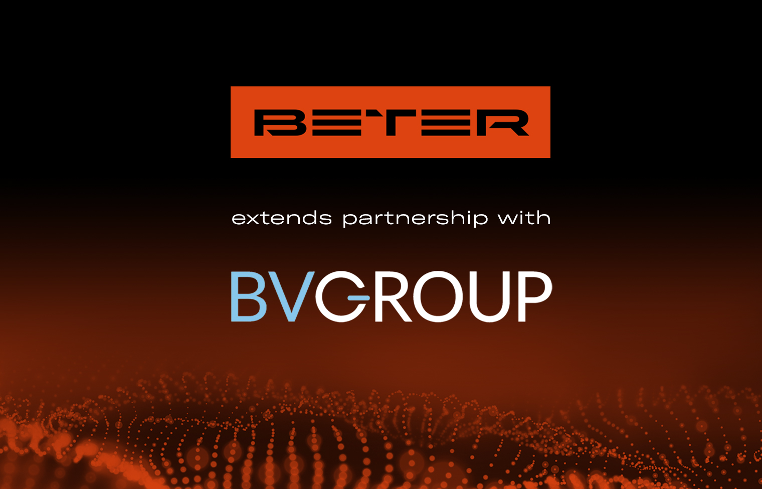 BETER and BVGroup extend partnership on global Esports coverage