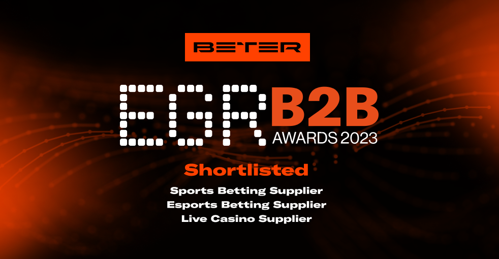 BETER Shortlisted in Three Categories for EGR B2B Awards 2023
