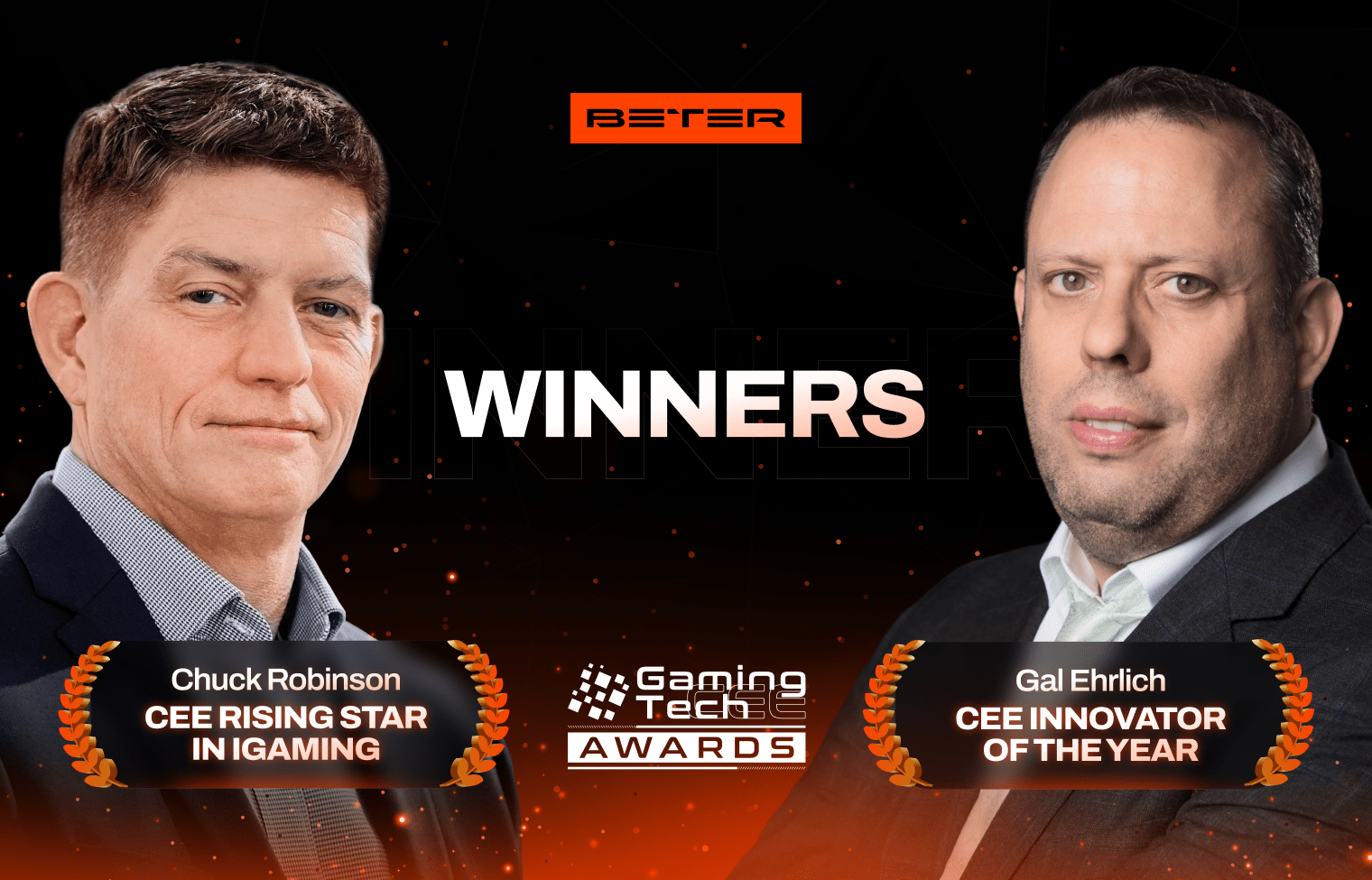 BETER leadership wins big at GamingTECH Awards 2025