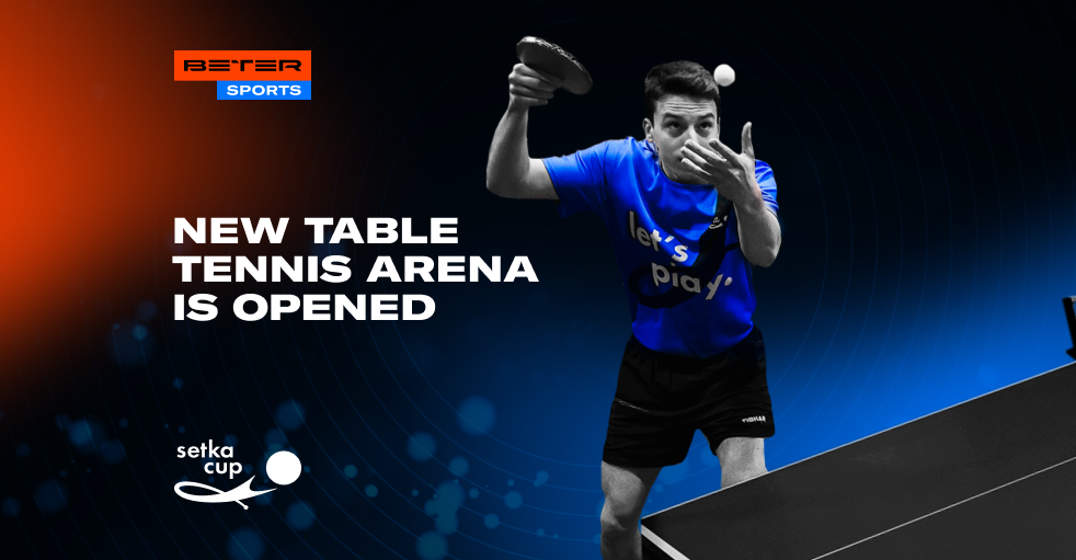Setka Cup opens new table tennis arena