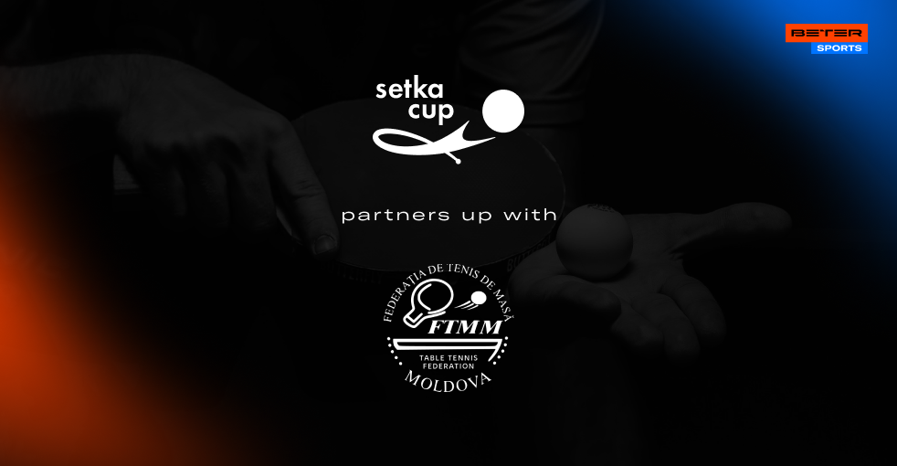 BETER’s Setka Cup is partnering with the Moldova Table Tennis Federation to promote integrity in the sport