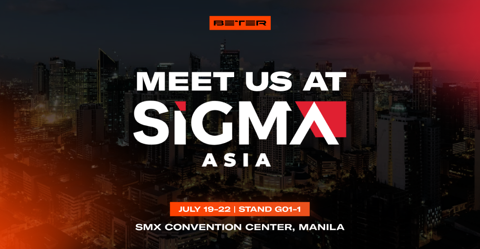 BETER is exhibiting at SiGMA Asia 2023