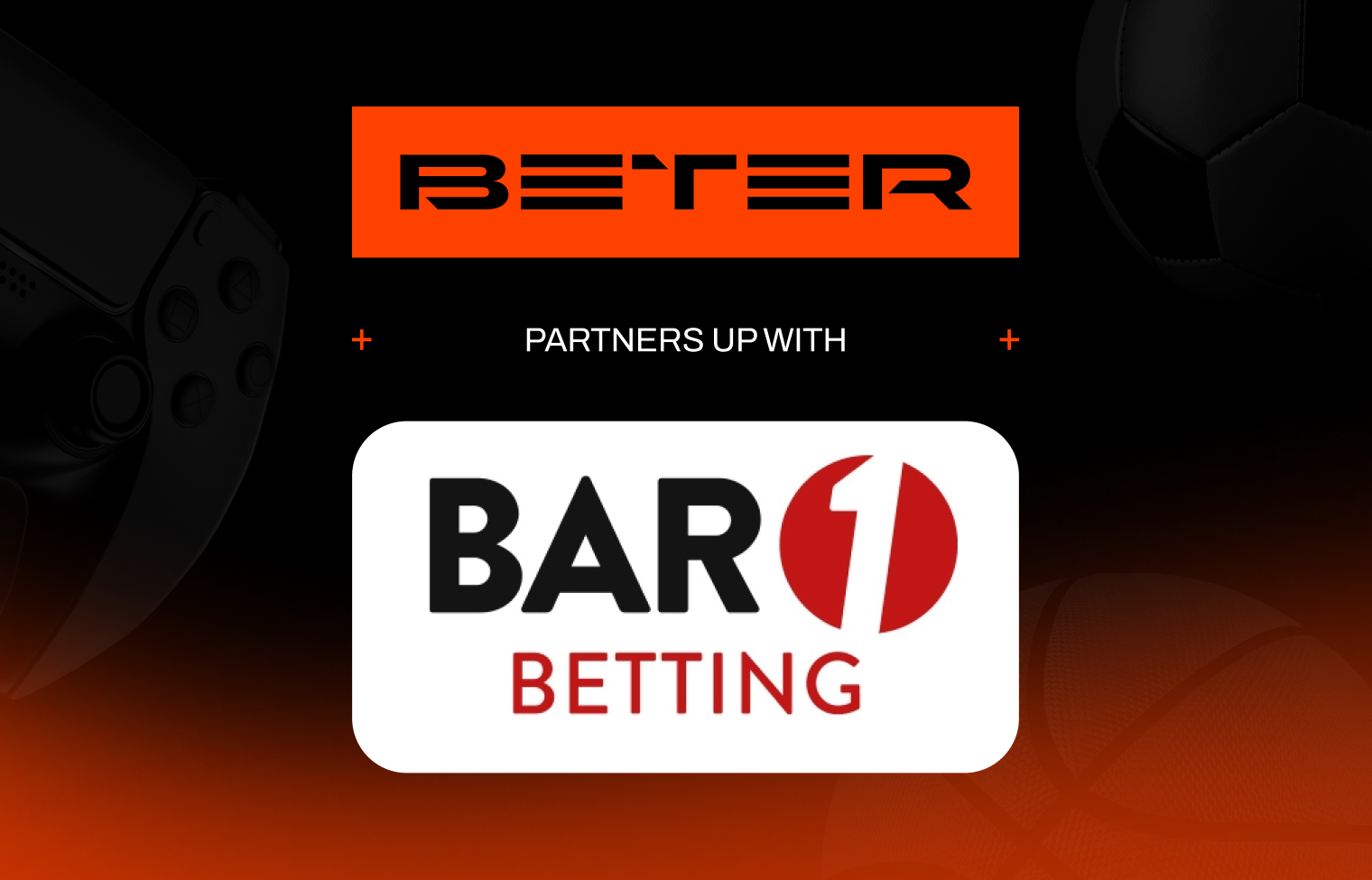 BETER and BAR 1 Betting partnership bringing ESportsBattle eFootball and eBasketball to the Irish market.